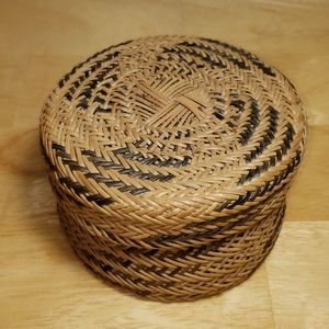 Vintage Tarahumara Indian Hand Woven Basket